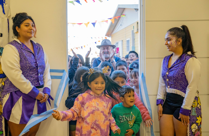 Comodoro: El intendente inauguró el SUM de la murga “Soles y Lunas”