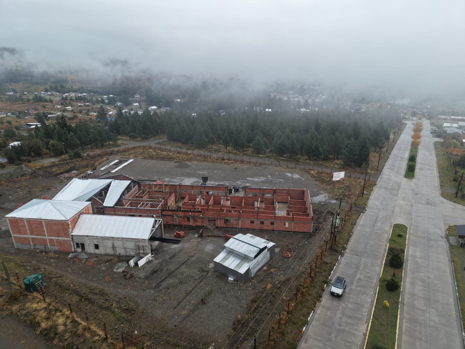 Avanza la construcción del nuevo Hospital Rural de Epuyén