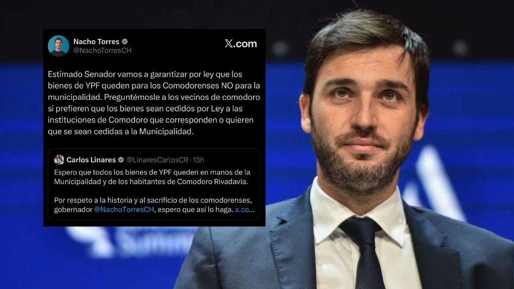Torres le respondió a Linares por las tierras de YPF: “Van a ser para los comodorenses, no para la Municipalidad”