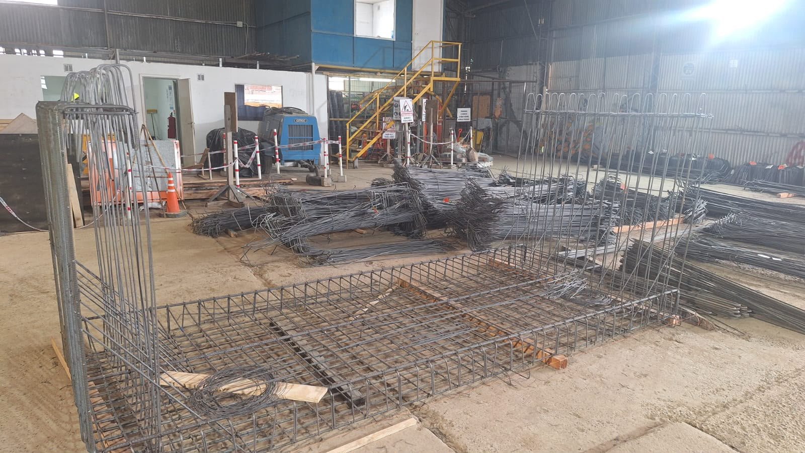 Avanza la fabricación de módulos para el nuevo conducto pluvial de Comodoro Rivadavia